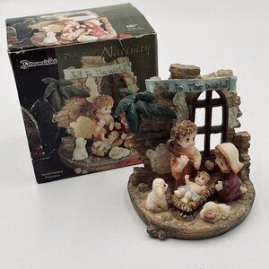 Dreamsicles Christmas Nativity 2003 Polystone “Joy To The World” Baby Jesus